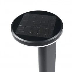 Borne Solaire LED Extérieure 80 cm 28 W 350 Lumens Détecteur Crépusculaire