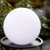 Boule lumineuse LED Mia blanche 40 cm
