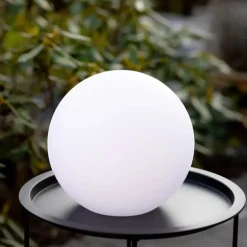 Boule lumineuse LED Mia blanche 40 cm