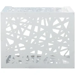Cache climatiseur pour climatiseur ARTIST M Blanc en aluminium L86xP44xH68 cm