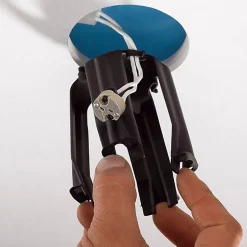 Capot de protection pour spot encastrés SpotClip-II HellermannTyton noir vendu par 3 pièces