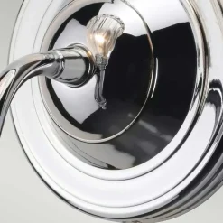 Carroll 1 lumière - Chrome poli