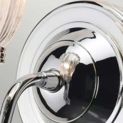 Carroll 1 lumière - Chrome poli