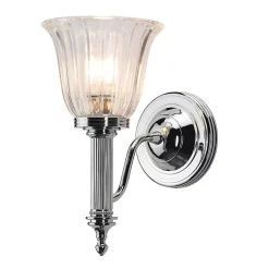 Carroll 1 lumière - Chrome poli