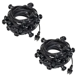 Câble Guirlande Guinguette 20M 40 Douilles