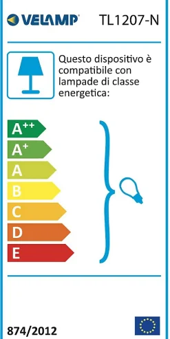 CHARLESTON XL: Lampe de bureau avec culot E27, noir