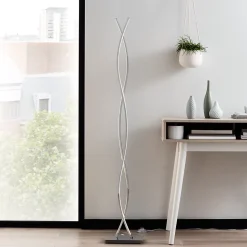 Éclairage au sol LED intégrée Alani 1900lm 3 2W IP20 GoodHome argent