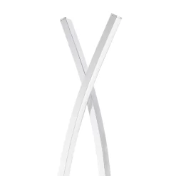 Éclairage au sol LED intégrée Alani 1900lm 3 2W IP20 GoodHome argent