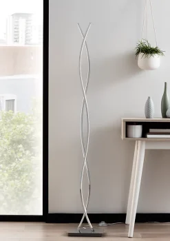 Éclairage au sol LED intégrée Alani 1900lm 3 2W IP20 GoodHome argent