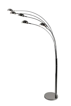 Éclairage au sol LED intégrée variable Coolah 2600lm 3 8W IP20 GoodHome argent