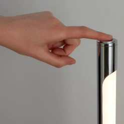 Éclairage au sol LED intégréevariable Eucrite1900lm 26W IP20 GoodHome argent