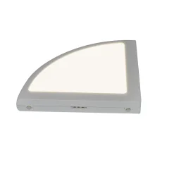 Éclairage d'angle sous meuble Fidalgo LED intégrée variation de blancs 60lm 1.3W IP20 L.9xH.1.1cm blanc GoodHome