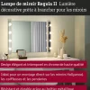 Éclairage de miroir Regula II E14 230V max. 4x40W gradable Chrome