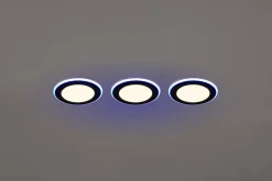 Éclairage encastré Led 4W, 350lm, 3000K, Noir mat - Trio - ARGUS