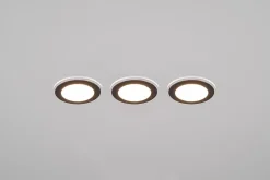 Éclairage encastré Led 4W, 350lm, 3000K, Noir mat - Trio - ARGUS