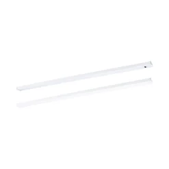 Éclairage sous-meubles LED Inline Kit de démarrage 3000K gradable 2x6W 550x26mm 2x500lm 230/24V Blanc dépoli