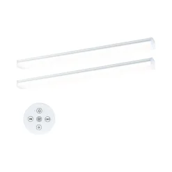 Éclairage sous-meubles LED Barreo 2x3,3W 300x22mm 2x300lm 230/24V Blanc