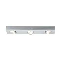 Éclairage sous-meubles LED Pile Jiggle interrupteur inclus 300x60mm 3x22lm 3000K gradable Chrome mat