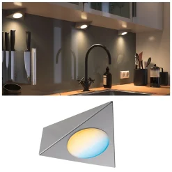 Clever Connect Spot LED Trigo Tunable White 2,1W Nickel brossé