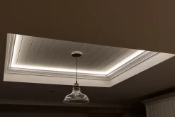 COB-LED-Stripe 5 mètres, blanc/transparent, dimmable avec fonction mémoire