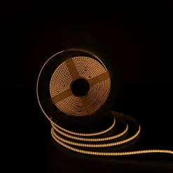 COB-LED-Stripe 5 mètres, blanc/transparent, dimmable avec fonction mémoire