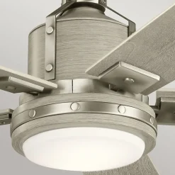 Colerne - 52in / 132cm Fan - Nickel brossé