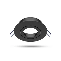 Collerette orientable finition noir diamètre 92mm