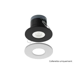 Collerette ronde Blanc pour ONE TELES ANDRO - SOLUM - B004W