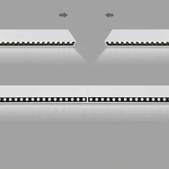 Connecteur Droit pour Suspension Linéaire Interconnectable 50W - SILAMP