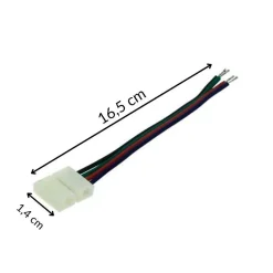 Connecteur Flexible pour Ruban LED RGB 10mm - SILAMP