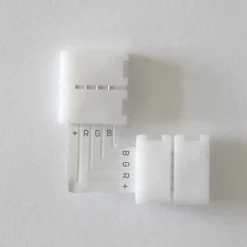 Connecteur pour Ruban LED 10mm RGB en L - SILAMP