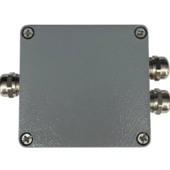 Connecteur étanche 1 entrée 2 sorties IP68 GRIS - SILAMP