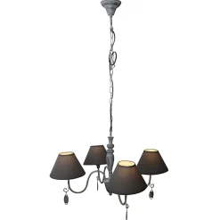 Couronne décorative noire d : 55cm 'Castellum'