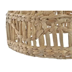 Écran de lampe DKD Home Decor Naturel Tressé 46 x 46 x 35 cm