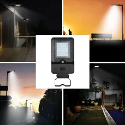 CRUISER M : projecteur à énergie solaire, 3000 lumens. Avec détecteur de mouvement