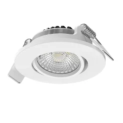 DECOCIEL Support installation saillie plafond béton Coloris Blanc pour CANIS / DRACO / TWO - SOLUM - D001W