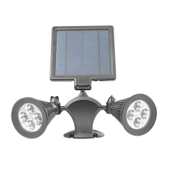 Double Projecteur Led Multicolores Solaire L350 Wi-light