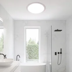 Downlight LED encastrable 40W IP44 3 teintes sélectionnables 135 lmW découpe 200 220mm avec driver Lifud