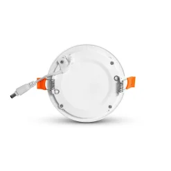 Downlight LED Rond - 120mm - 6W - 4000K - Blanc - Encastrable