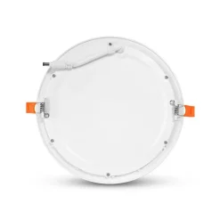 Downlight LED Rond 300mm - 24W - Blanc Chaud 3000K - Alu/PC - Garantie 5 ans