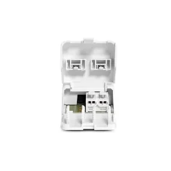 Downlight LED Rond 225mm - 18W - Blanc Chaud 3000K - Alu Blanc - 5 Ans