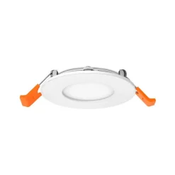 Downlight LED Slimy Rond 85mm 3W Blanc Jour 6000K Alu Encastrable