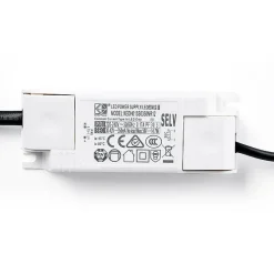 Downlight LED 15W, température de couleur réglable, rond, utilise une puce Osram et un pilote KGP, Blanc