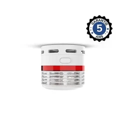 Détecteur de fumée PROTECK - Lithium 10 ans - Compact & Fiable