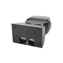 Détecteur de mouvement noir - 1200W - IP65 - Portée 12m - Angle 180