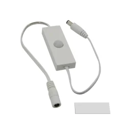 Détecteur de mouvement PIR blanc alimenté par secteur GoodHome Waldeck