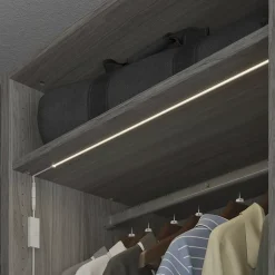 Détecteur de mouvement PIR blanc alimenté par secteur GoodHome Waldeck