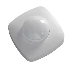 Détecteur de mouvement PIR SENZO 2 capteurs Portée 10m Blanc Montage mural