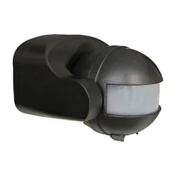 Détecteur de mouvement TIBELEC 1000W noir