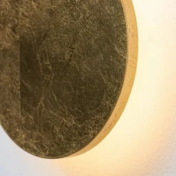 Eclairage mural LED feuilles dorées - Lunar